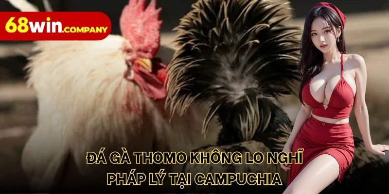 Đá gà Thomo không lo nghĩ pháp lý tại Campuchia