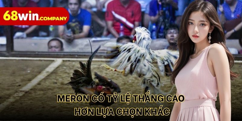 Meron có tỷ lệ thắng cao hơn lựa chọn khác