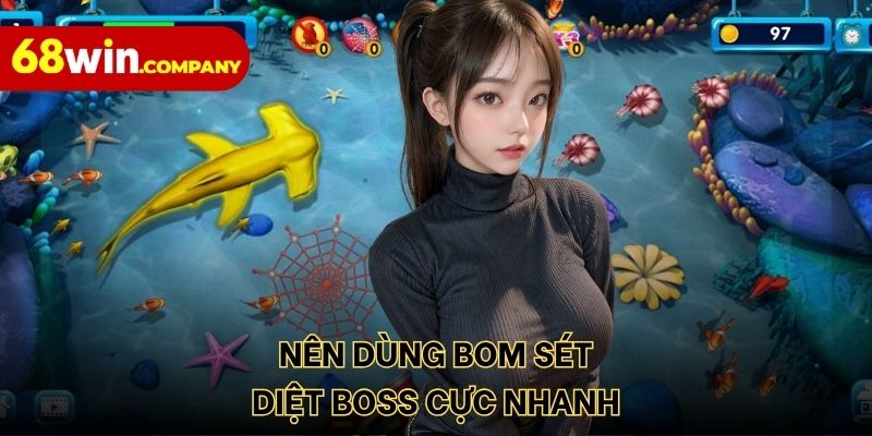 Nên dùng bom sét diệt boss cực nhanh